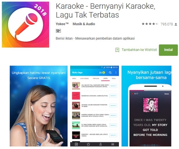 6 Aplikasi Karaoke Android Offline Gratis Terbaik Untuk Anda