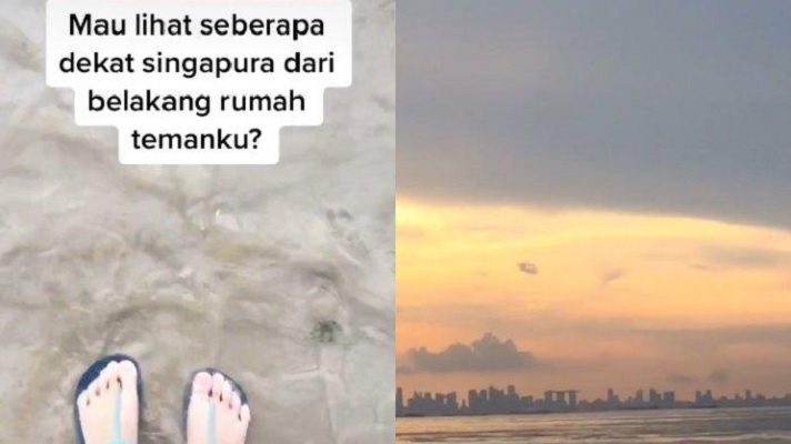 Viral Lihat Singapura dari Belakang Rumah, Videonya Ditonton 4 Juta Kali
