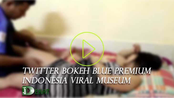 Twitter Bokeh Blue Premium Indonesia