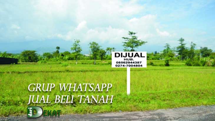 Grup Whatsapp Jual Beli Tanah
