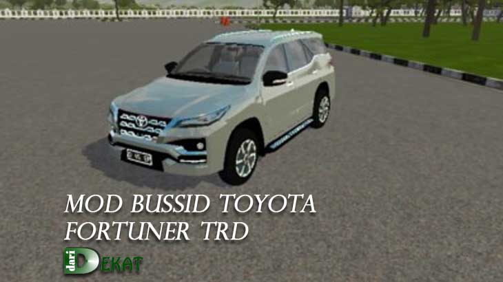 Download MOD BUSSID Toyota Fortuner TRD